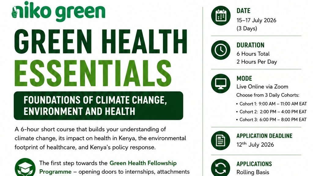 Green Health Essentials Training Programme